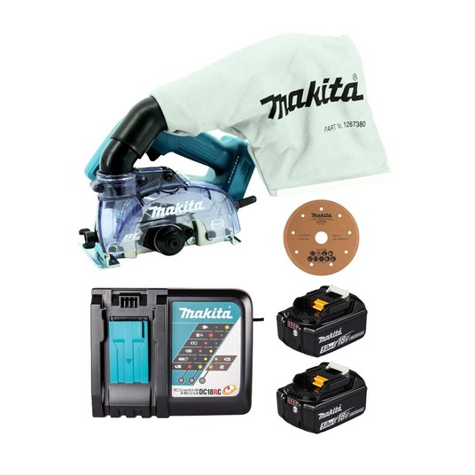 AA Przecinarka do glazury 125mm 18V 2x5Ah Makita -zdjęcie numer 1