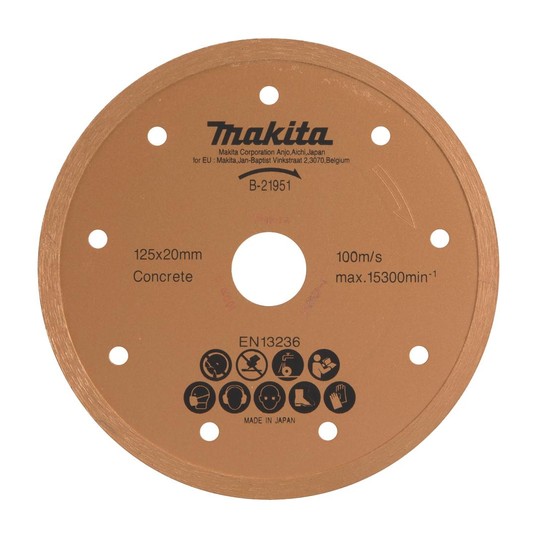 AA Przecinarka do glazury 125mm 18V 2x5Ah Makita -zdjęcie numer 14