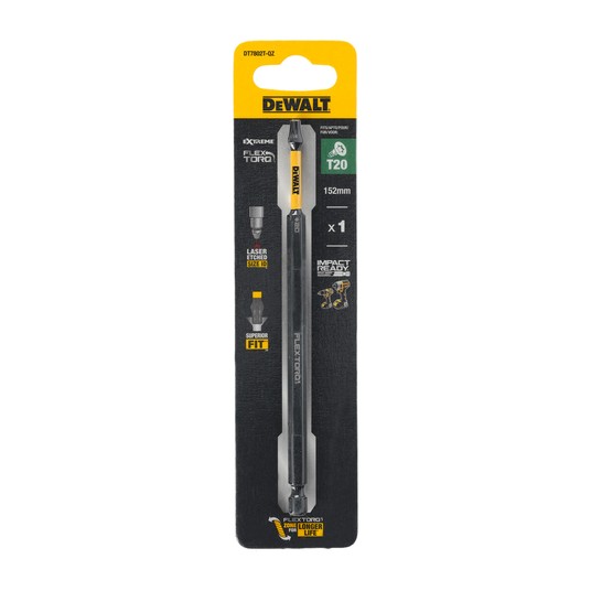 BIT udarowy T20 x 152mm TORSION DeWalt -zdjęcie numer 3