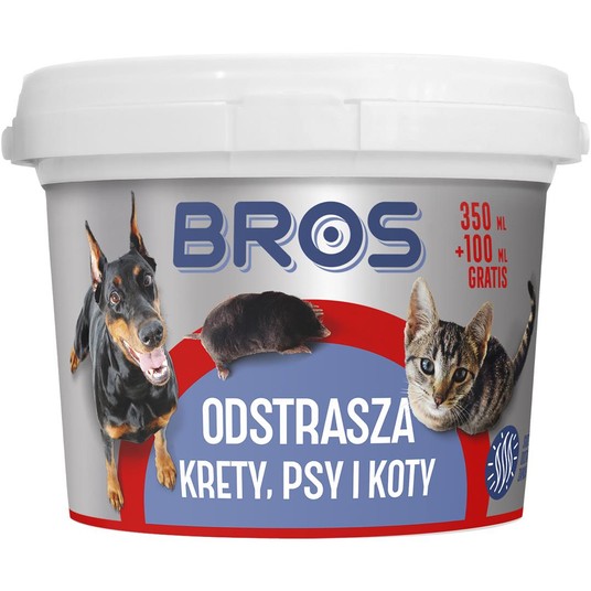 BROS odstraszacz na krety psy koty 450ml (18) -zdjęcie numer 1