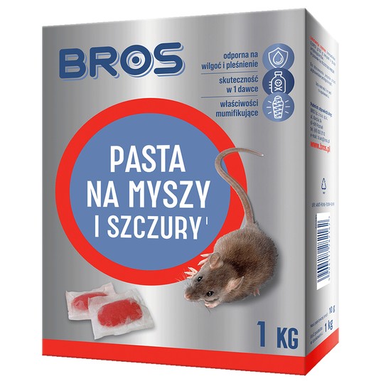BROS pasta na myszy i szczury 1000g -zdjęcie numer 1