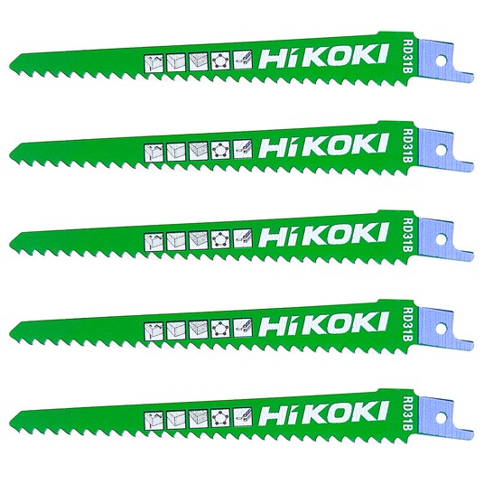 Brzeszczot do pił sza.150mm 6TPI 1,25 5szt HIKOKI -zdjęcie numer 2