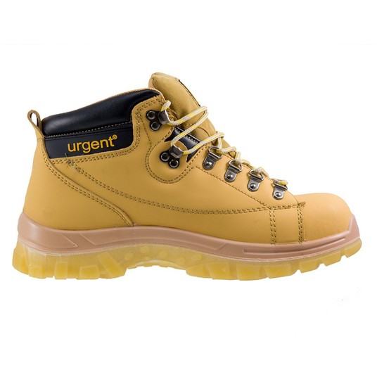 Buty URGENT 114 S1 rozmiar 43 żółty nubuk -zdjęcie numer 6