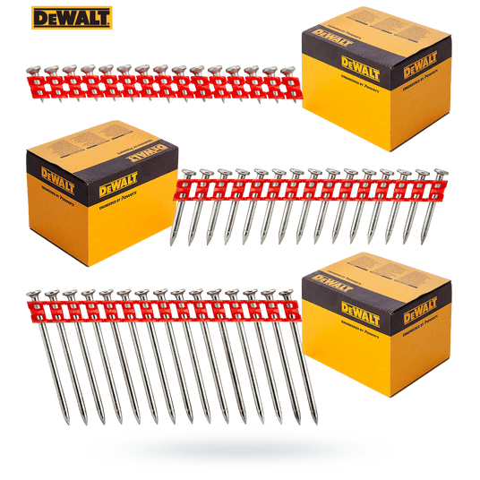 DEWALT gwoździe HX 3,0x48 na taśmie 510szt CZERWO -zdjęcie numer 2