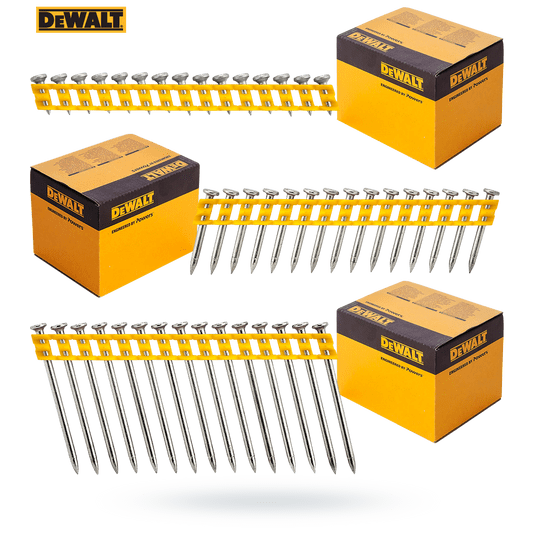 DEWALT gwoździe STD 2,6x30 na taśmie 1005szt ZÓŁTE -zdjęcie numer 2
