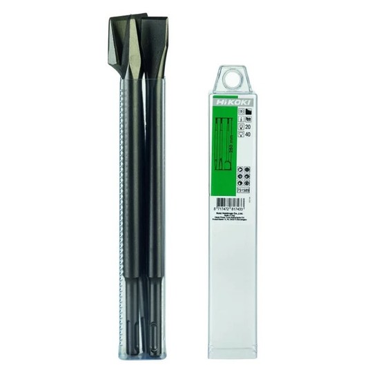 Dłuta z uchwytem SDS+ kpl 3cz L-250mm HIKOKI -zdjęcie numer 2