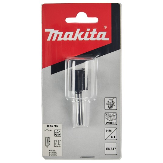 Frez prosty 6mm 20x51mm (2 ostrza) -zdjęcie numer 6