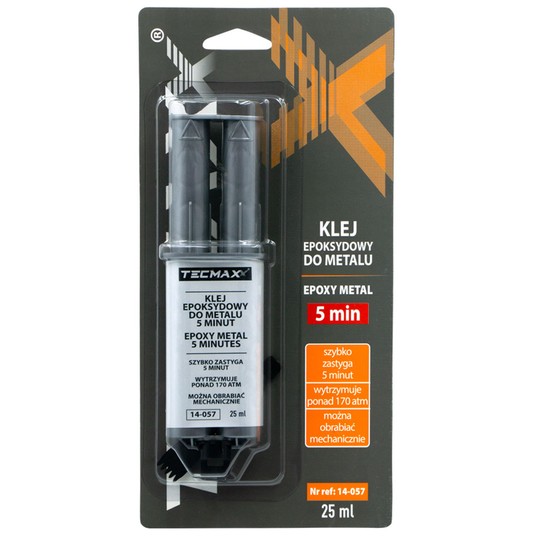 Klej epoksydowy do metalu 5 Minut 25ml strzykawka -zdjęcie numer 1