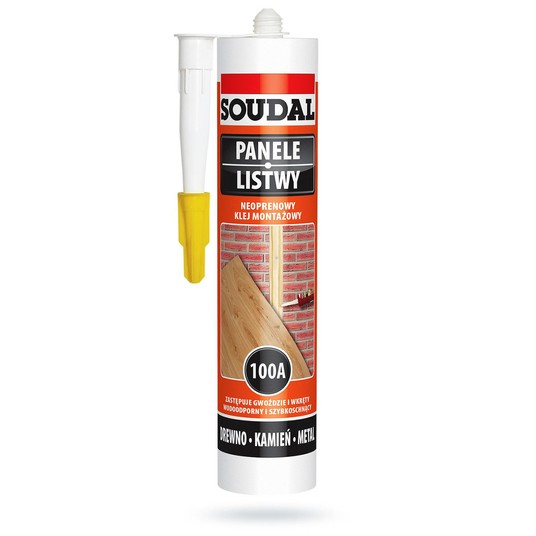 Klej montażowy 280ml 100A SOUDAL (15) -zdjęcie numer 1