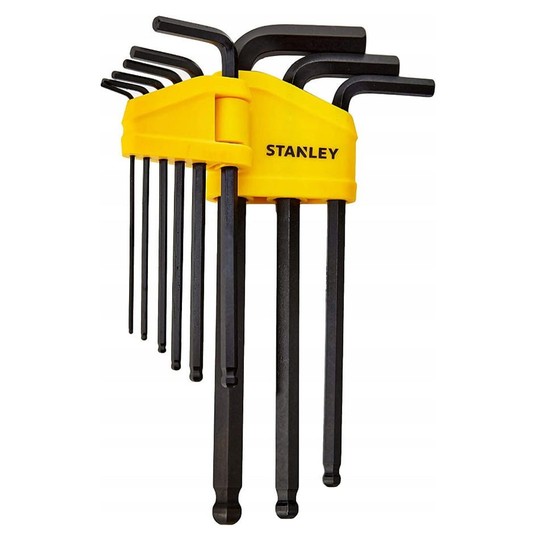 Klucze imbusowe kuliste 1,5-10mm 9cz STANLEY -zdjęcie numer 1
