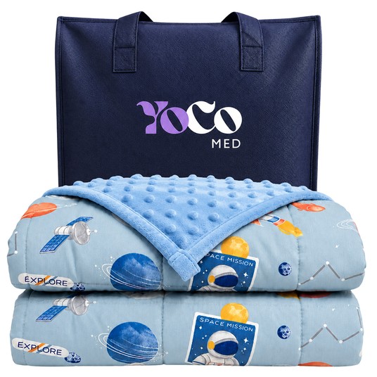Koc obciążeniowy niebieski kosmos 3,2 kg YoCo (4) -zdjęcie numer 1