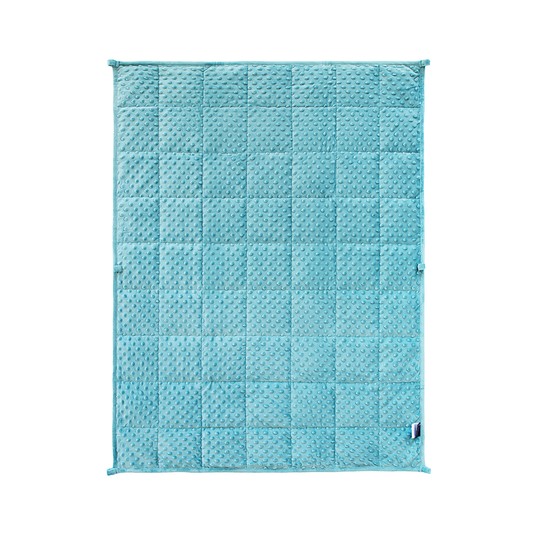 Koc obciążeniowy zielone gwiazdki 2,4 kg YoCo (4) -zdjęcie numer 6