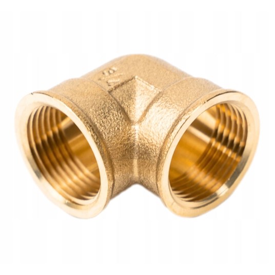 Kolano 3/4" mosiądz GW-GW 4874 -zdjęcie numer 2