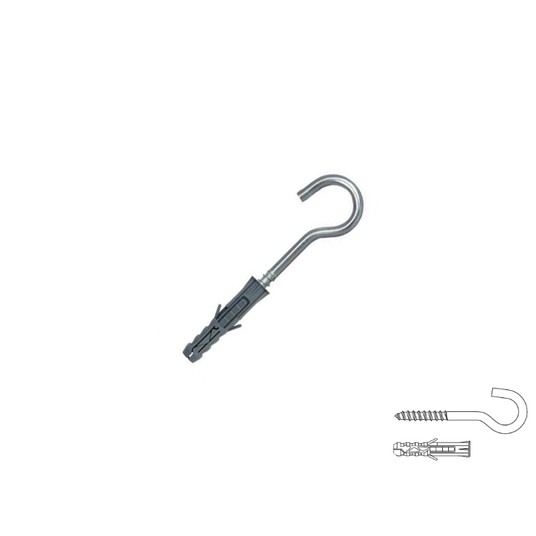 Kołek 6-hak sufitowy WX- 6 "C" (100) -zdjęcie numer 1