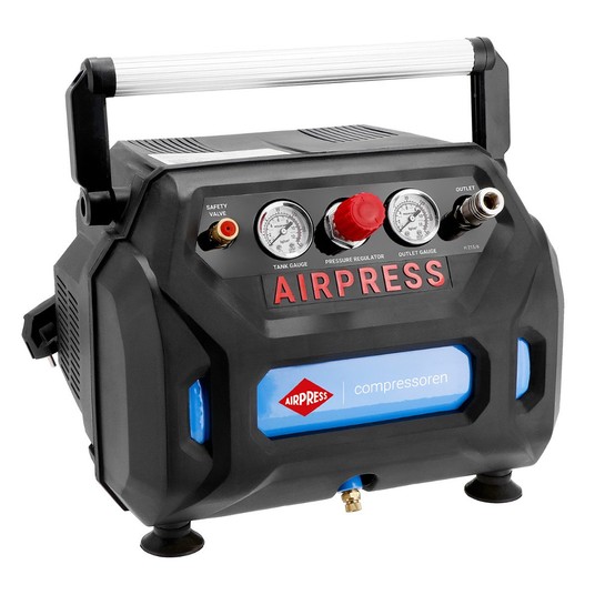 Kompresor bezolejowy 6L H215-6 230V AIRPRESS -zdjęcie numer 1