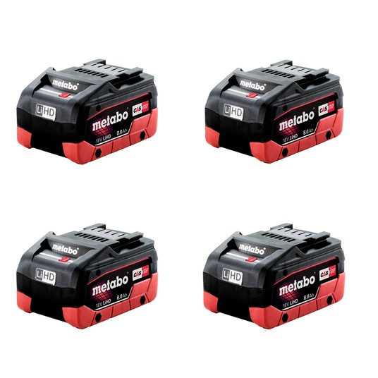 Ładowarka baterie ASC145+4x8Ah LiHDX METABOX -zdjęcie numer 3