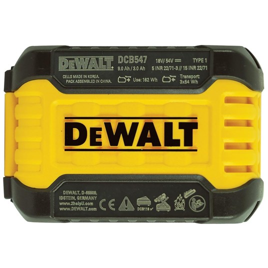 Ładowarka DCB118 + 3x DCB547 9Ah DeWalt FlexVolt -zdjęcie numer 4