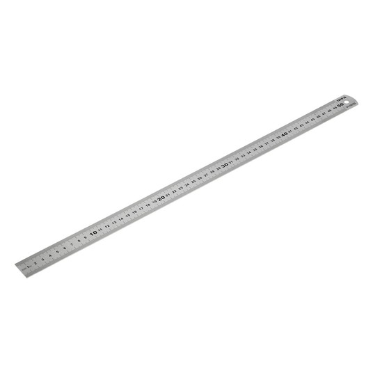 Linijka przymiar mierniczy nierdzewny 500mm YATO -zdjęcie numer 1
