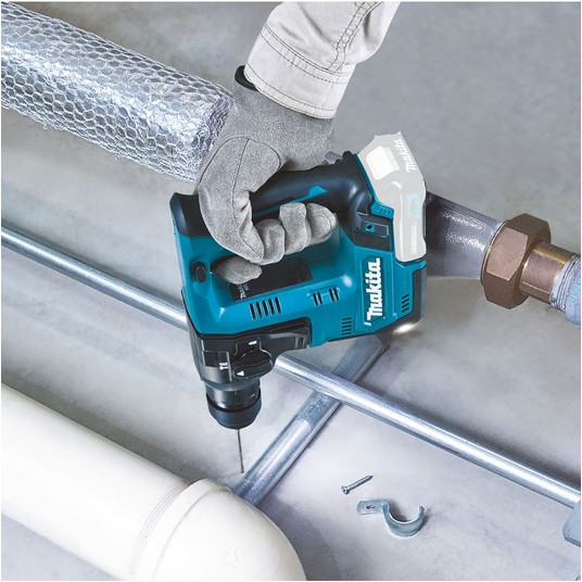 Młotowiertarka 12V SDS+ 1,0j body karton MAKITA -zdjęcie numer 9