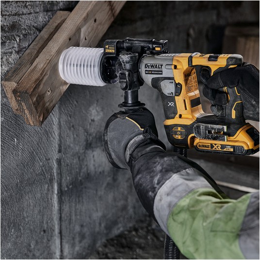 Młotowiertarka 18V 2x1.7 SDS+ 1,4J BL PS TS DeWALT -zdjęcie numer 13