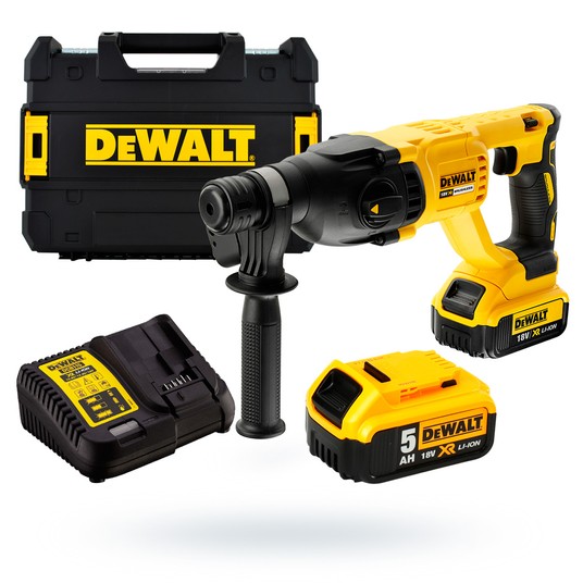 Młotowiertarka 18V 2x5Ah SDS+ 2,6j DEWALT -zdjęcie numer 3
