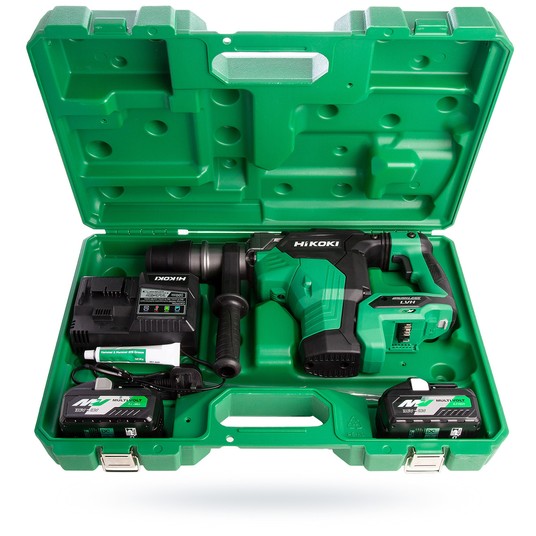 Młotowiertarka 36V SDS-MAX 8,5j 2x8Ah BL HiKOKI -zdjęcie numer 8