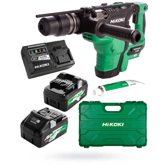 Młotowiertarka 36V SDS-MAX 8,5j 2x8Ah BL HiKOKI -zdjęcie numer 3