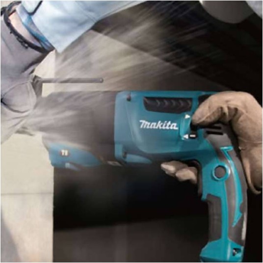 Młotowiertarka 800 W SDS+ 2,4J kufer MAKITA -zdjęcie numer 8