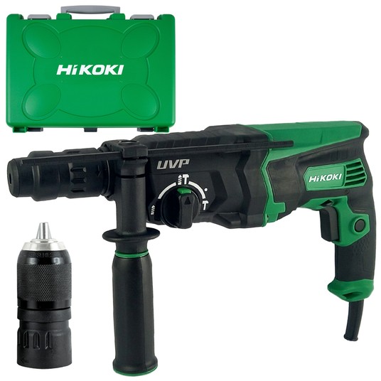 Młotowiertarka 850 W SDS+ 3j + uchwyt HiKOKI -zdjęcie numer 1