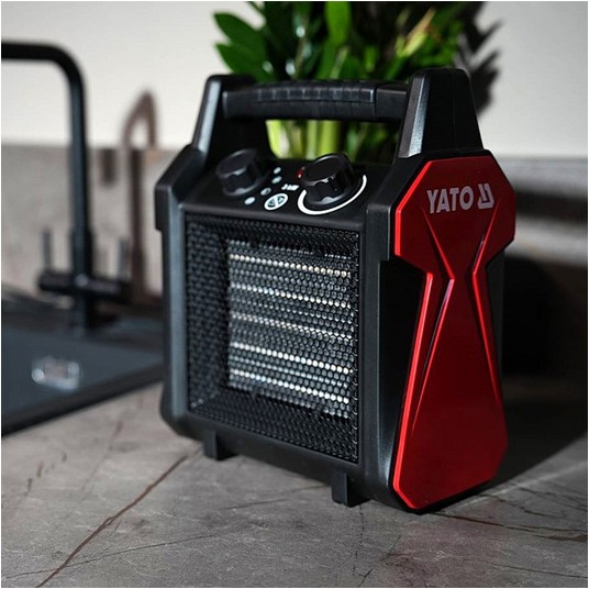 Nagrzewnica elektryczna PTC 3kW 230V YATO -zdjęcie numer 8