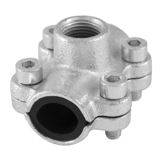 Obejma naprawcza 6/4" z odejściem 3/4" GEBO ANB -zdjęcie numer 2