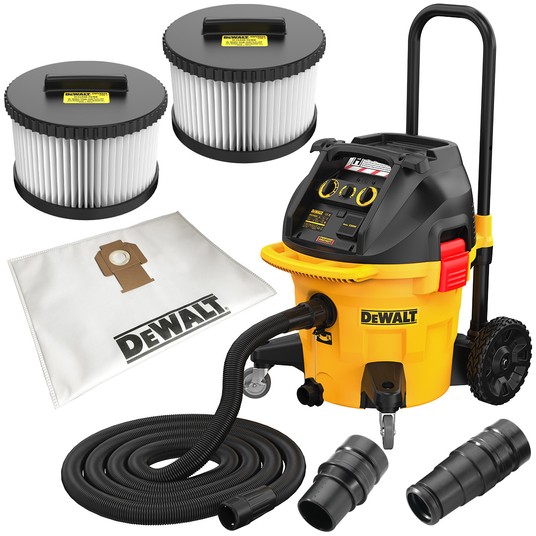 Odkurzacz 1400W 38 H sucho/mokro DEWALT -zdjęcie numer 1