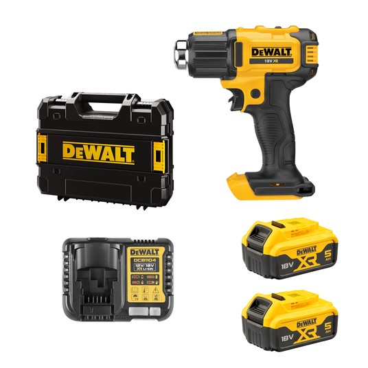 Opalarka 18V 290/530 stopni 2x5Ah walizka DeWalt -zdjęcie numer 1