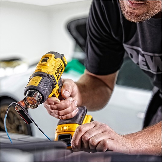 Opalarka 18V 290/530 stopni 2x5Ah walizka DeWalt -zdjęcie numer 9