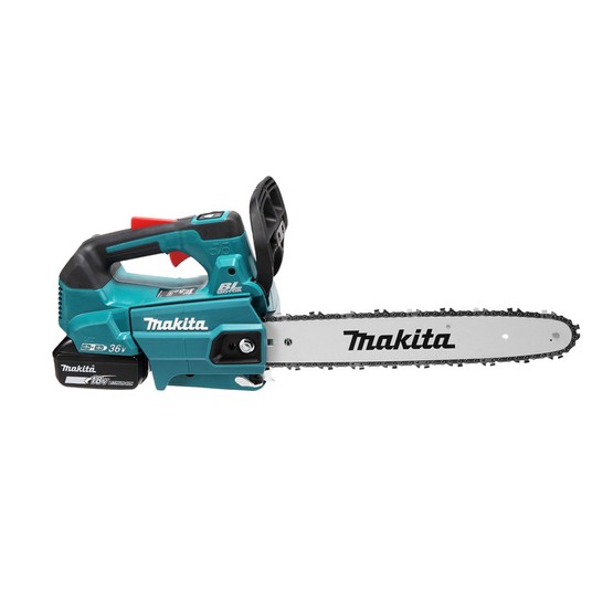 Pilarka łańcuchowa aku 36V 2x5Ah+DC18RD MAKITA -zdjęcie numer 5