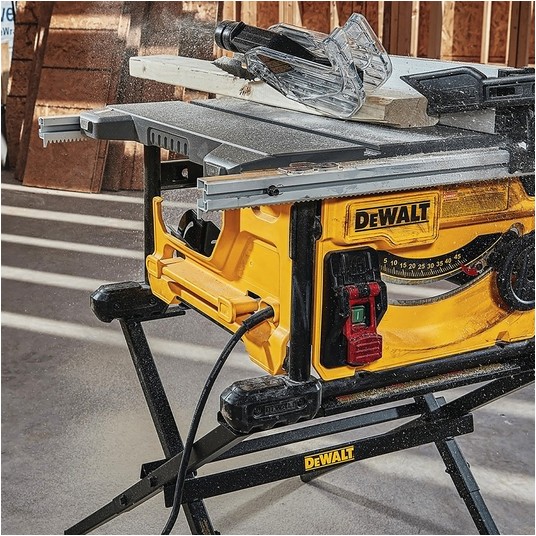 Pilarka stołowa 210mm 1850W + stół DE7400 DeWalt -zdjęcie numer 9