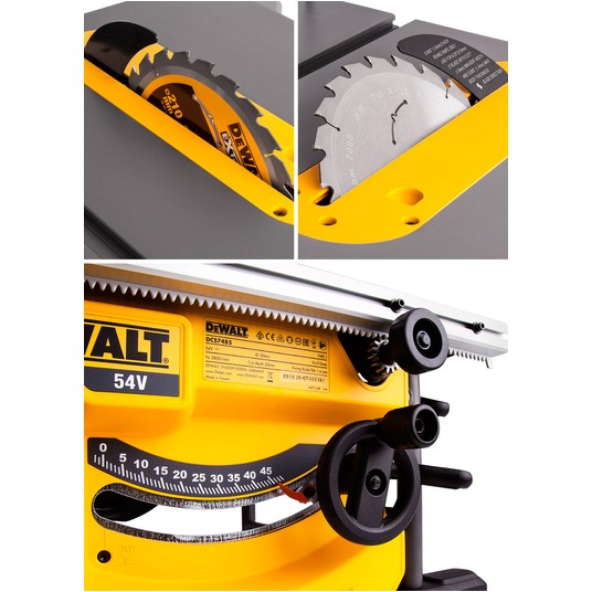 Pilarka stołowa 210mm 54V body FLEXVOLT DeWalt -zdjęcie numer 6