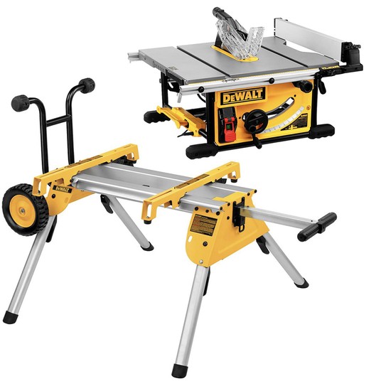 Pilarka stołowa DWE7492 + wózek DE7400 DEWALT -zdjęcie numer 1