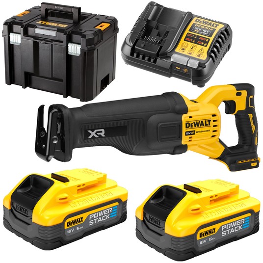 Pilarka szablasta 18V XR FLEXVOLT 2X5Ah PS DEWALT -zdjęcie numer 1