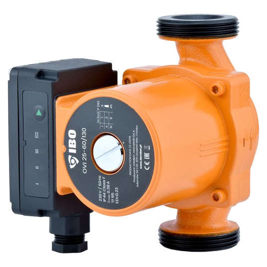 Pompa C.O. 25/60 OVI elektroniczna 130mm IBO -zdjęcie numer 2