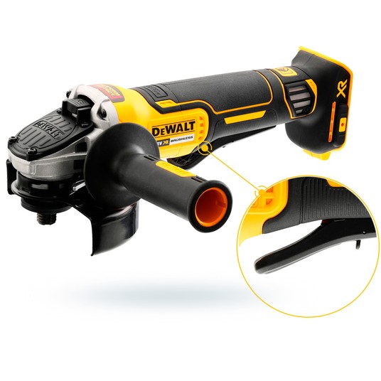 Szlifierka 125/18V 1x 5Ah TSTAK BRUSHLESS DeWalt -zdjęcie numer 5