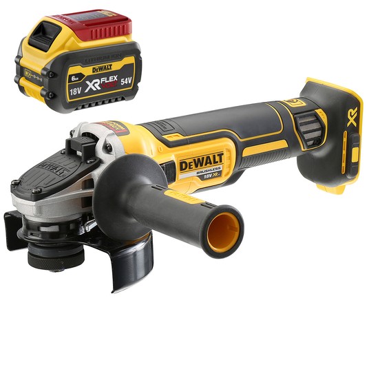 Szlifierka 125/ 18V 1x6Ah bez/ładowa karton DeWalt -zdjęcie numer 1