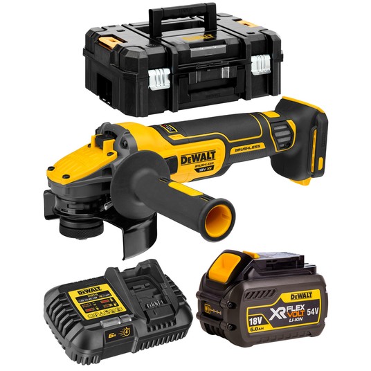 Szlifierka 125/54V BL 1x6Ah TSTAK DEWALT -zdjęcie numer 1