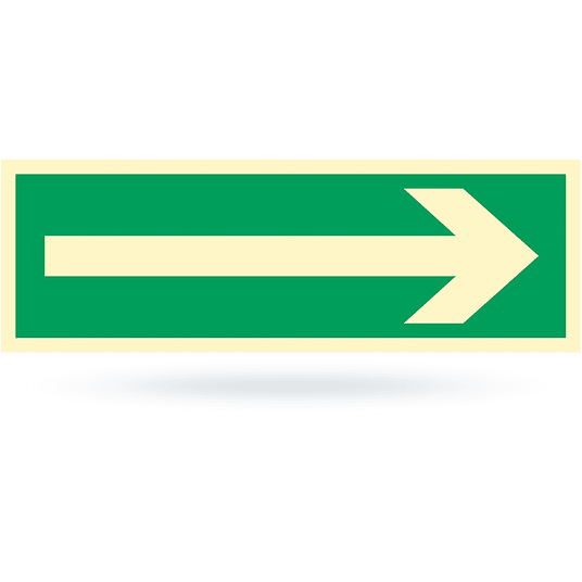 Tab: STRZAŁKA kierunek drogi ewakua ZIO-1 ZE-04 -zdjęcie numer 1