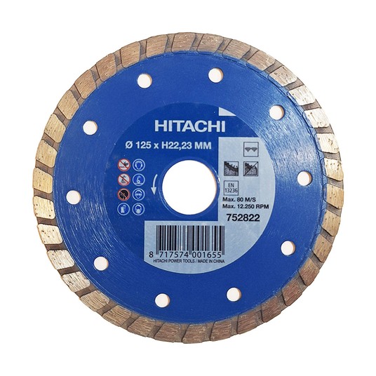 Tarcza diamentowa 125x22 2x6mm TURBO -zdjęcie numer 1