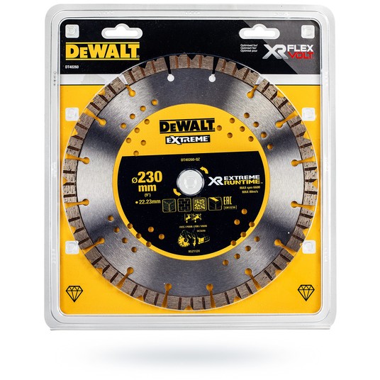 Tarcza diamentowa segment 230mm EXTREME DeWALT -zdjęcie numer 5