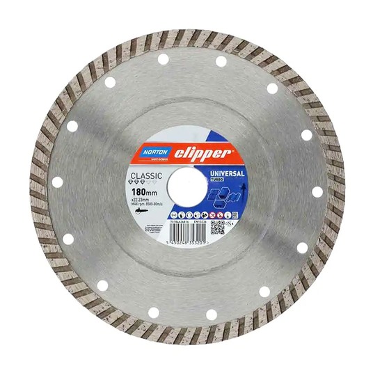 Tarcza diamentowa turbo 180x22,23 CLIPPER CLASSIC -zdjęcie numer 1