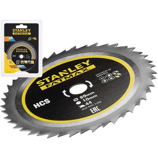 Tarcza HCS do FME380 89mm x 10 44zęby STANLEY -zdjęcie numer 1