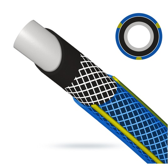 Wąż ogrodowy Bluebos+ 3/4" 30m niebieski IMET -zdjęcie numer 4