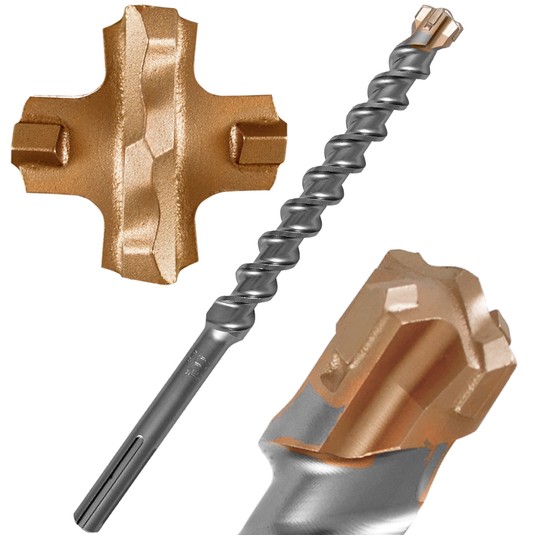 Wiertło SDS MAX 38x370/250 2 spir 4 ostrz HIKOKI -zdjęcie numer 1
